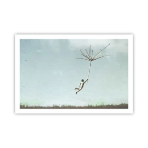 Poster - Zmeuri, suflante, vânt - 91x61 cm