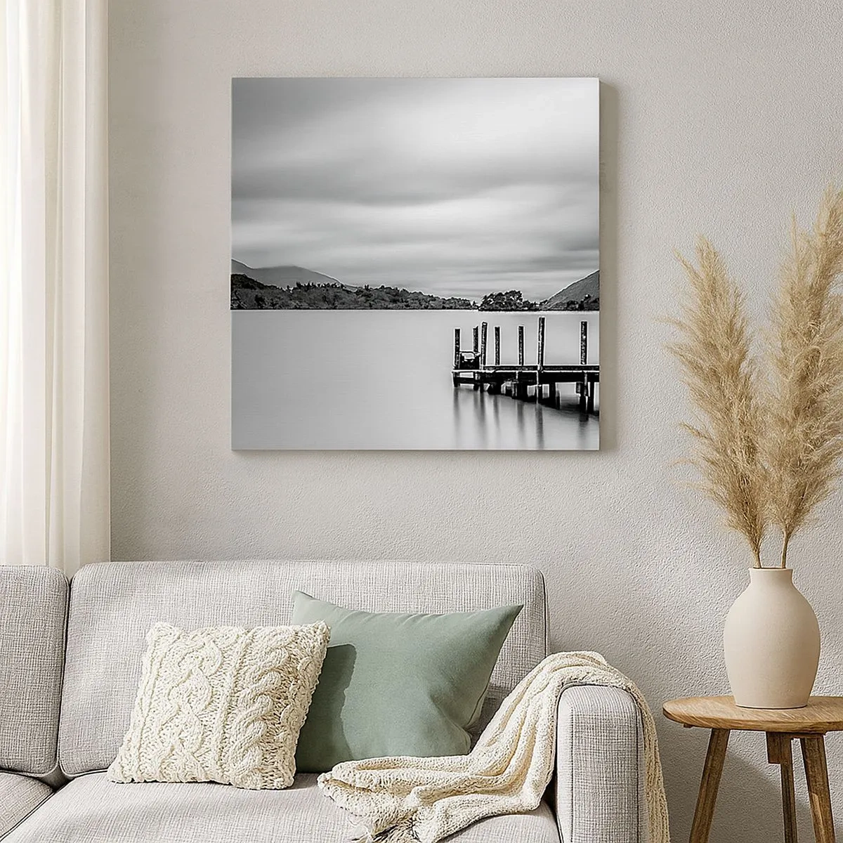 Tablou pe pânză - Blândețe și putere - 30x30 cm