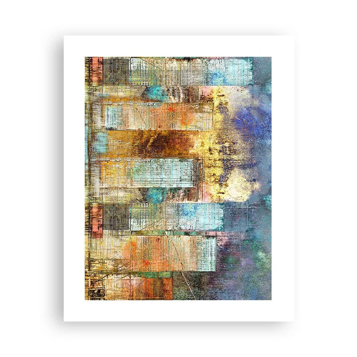 Poster - Metropola însorită - 40x50 cm