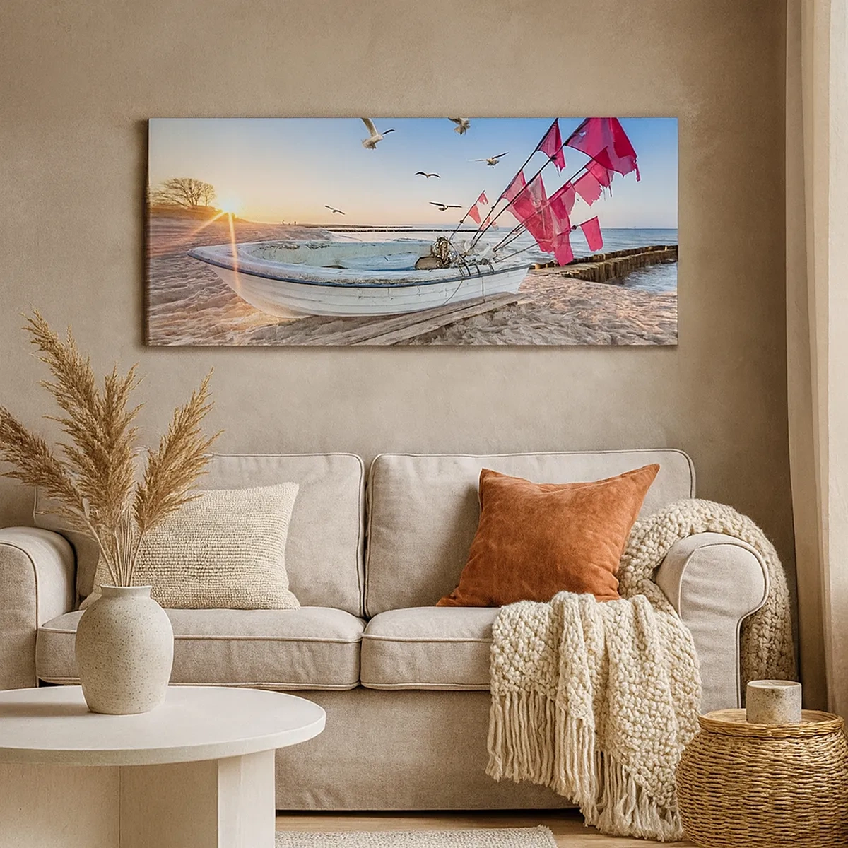 Tablou pe pânză - O odihnă binemeritată - 30x30 cm