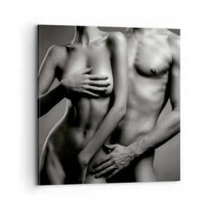 Tablou pe pânză - Adam și Eva - 70x70 cm