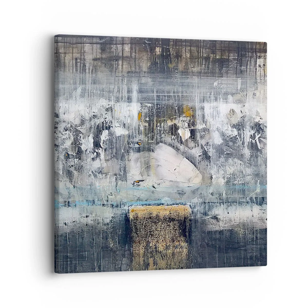 Tablou pe pânză - Ca pe gheață, ca pe asfalt - 30x30 cm