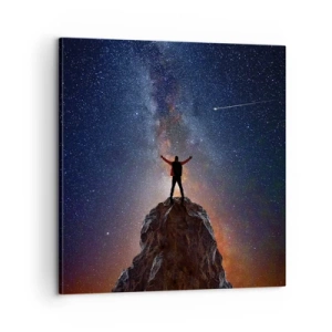 Tablou pe pânză - Puterea este cu mine! - 60x60 cm