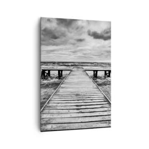 Tablou pe pânză - Aștept ca vântul să fugărească... - 70x100 cm