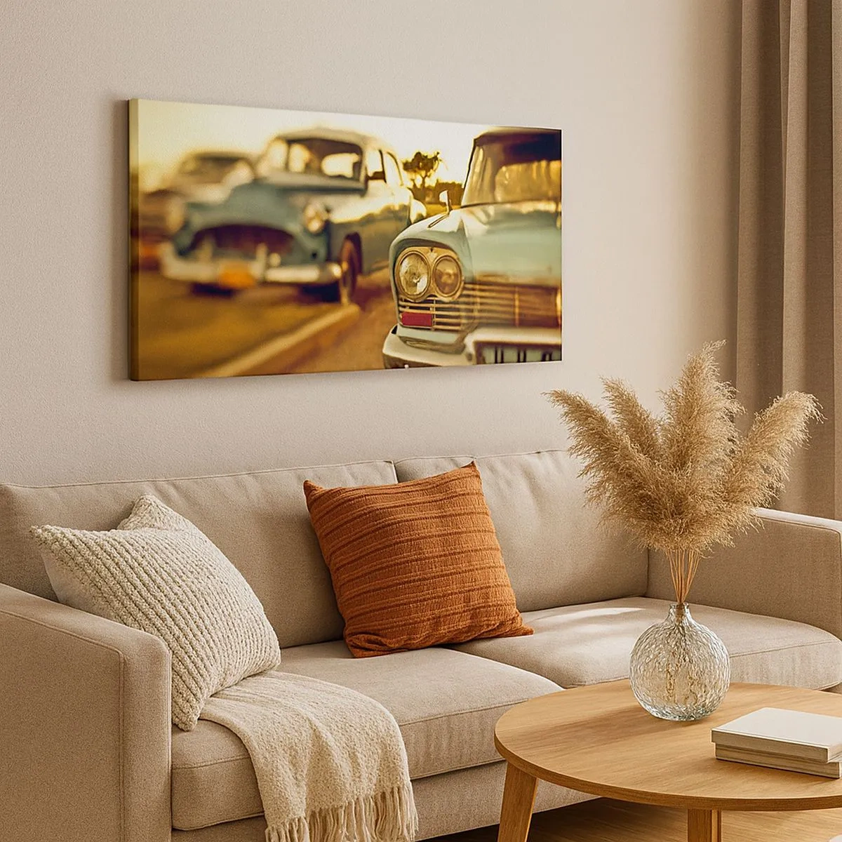 Tablou pe pânză - Vom aștepta și vom vedea - 100x40 cm