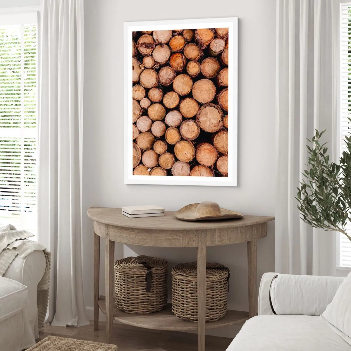 Poster în ramă albă - Un nou început - 50x70 cm