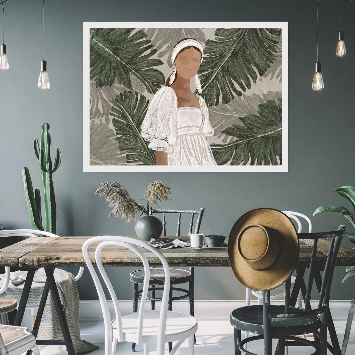 Poster - Portret exotic - 100x70 cm