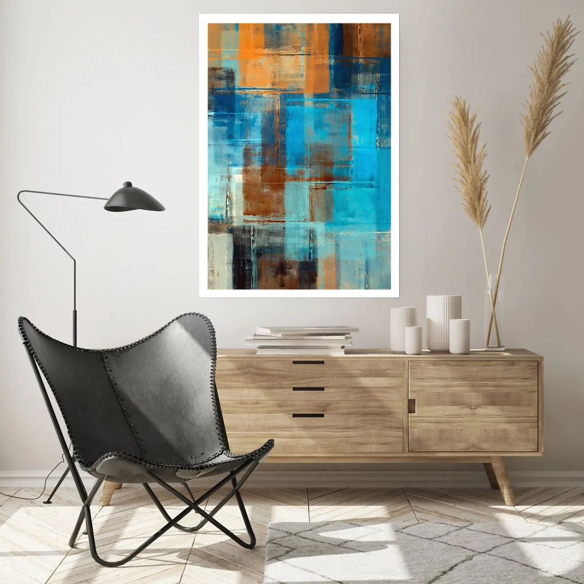 Poster - Prin valul albastru - 61x91 cm