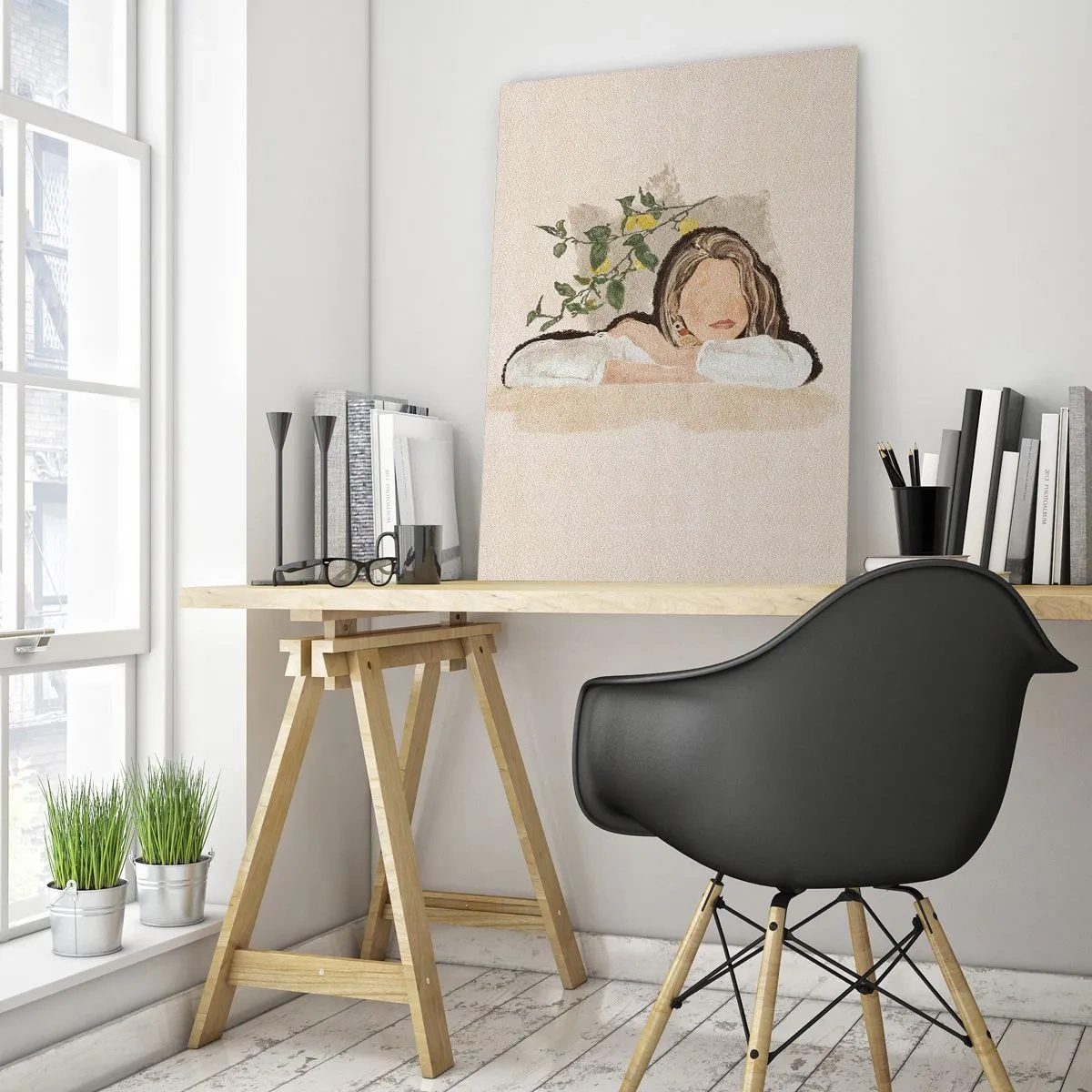 Tablou pe sticlă - Frumusețea sudului - 80x120 cm