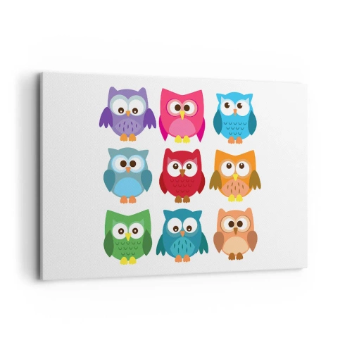 Tablou pe pânză - Diferențele pot fi amuzante - 120x80 cm