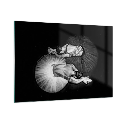 Tablou pe sticlă - Yin și yang - echilibrul perfect - 100x70 cm