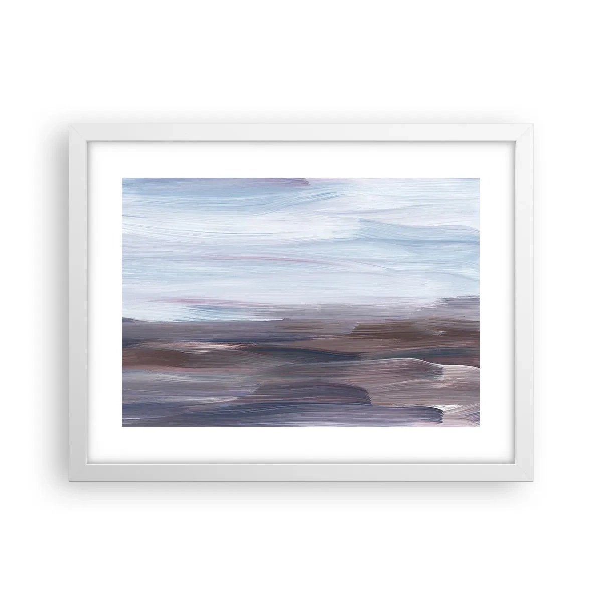 Poster în ramă albă - Elemente: apă - 40x30 cm