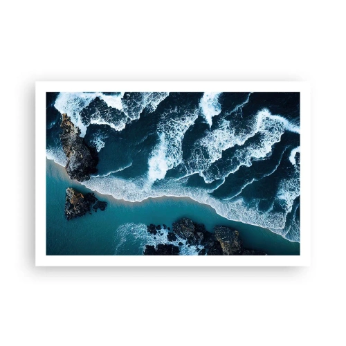 Poster - Înfășurate în valuri - 91x61 cm