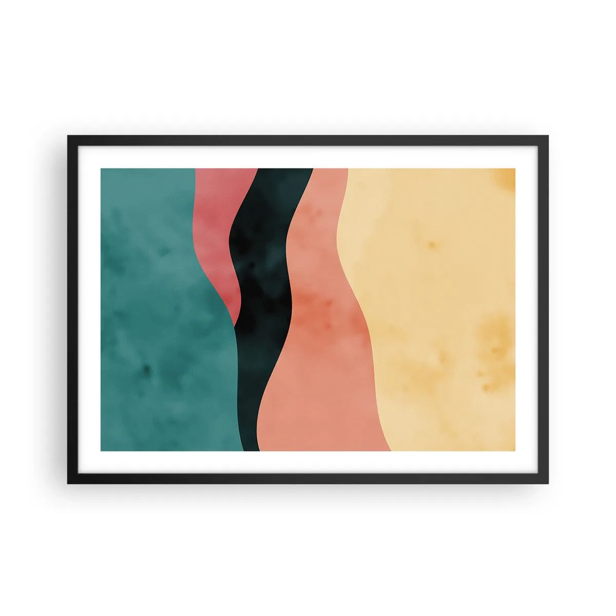 Poster în ramă neagră - Neconformitate compatibilă - 70x50 cm