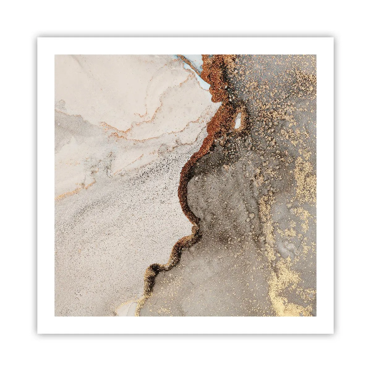 Poster - La granița culorilor - 60x60 cm