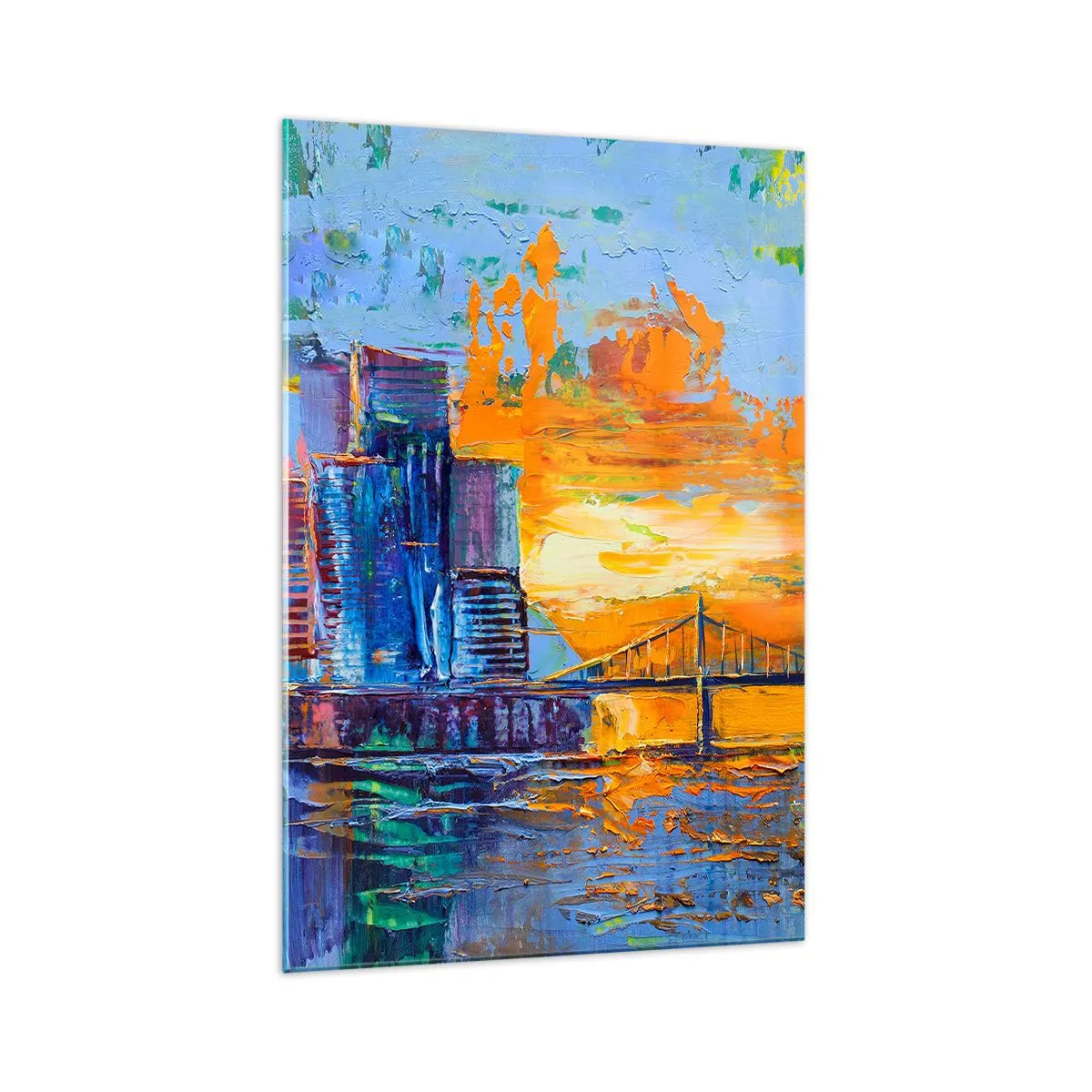 Tablou pe sticlă - Cultură și natură - 70x100 cm