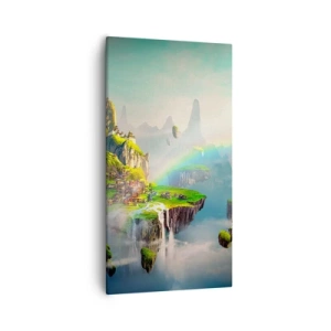 Tablou pe pânză - Insule fericite - 55x100 cm