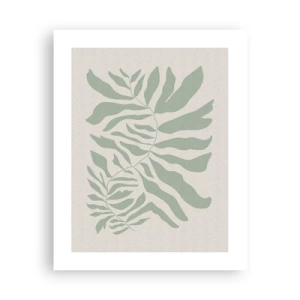 Poster - Ramura de smarald - 40x50 cm
