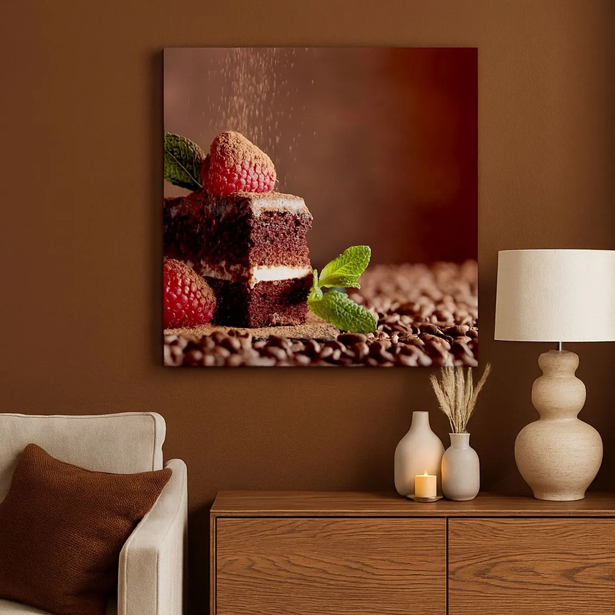 Tablou pe pânză - Viața este dulce - 30x30 cm