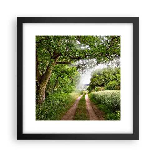 Poster în ramă neagră - Et in Arcadia ego - 30x30 cm
