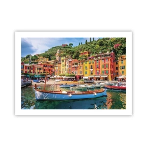 Poster - O dimineață italiană - 70x50 cm