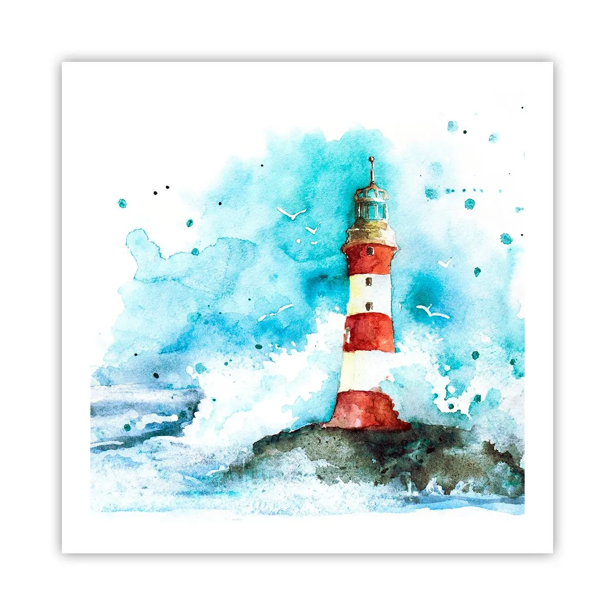 Poster - Unitatea forțelor naturii - 60x60 cm