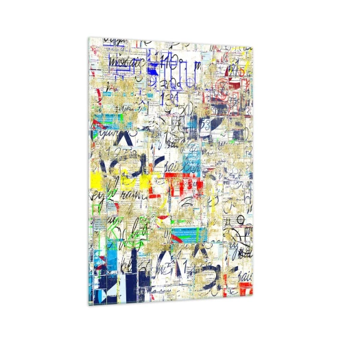 Tablou pe sticlă - Pur și simplu plăcut pentru ochi - 70x100 cm