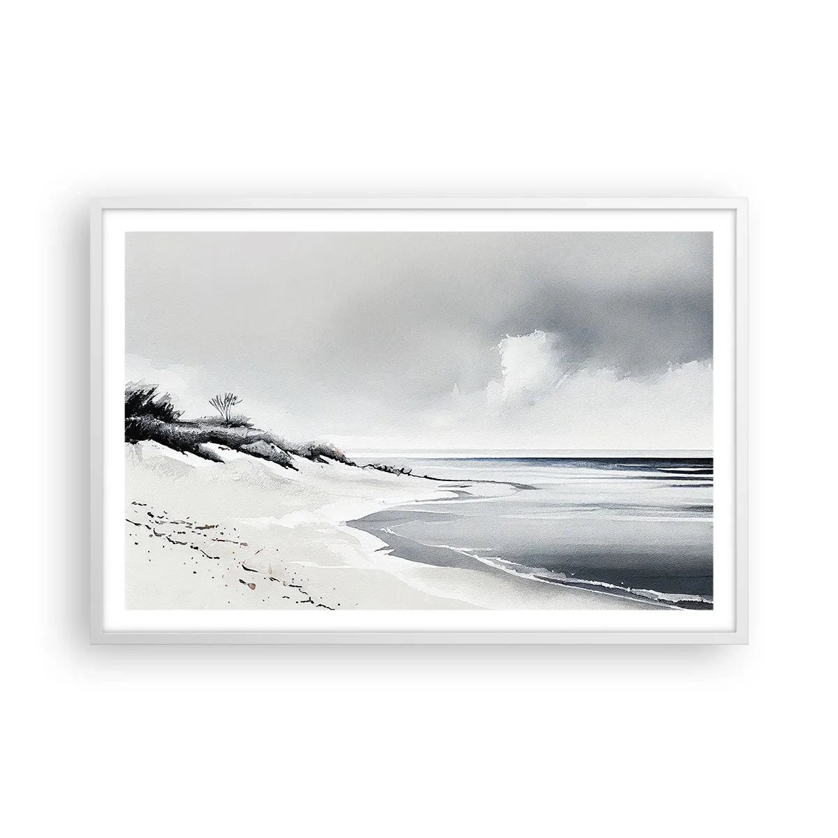 Poster în ramă albă - Întotdeauna împreună - 91x61 cm