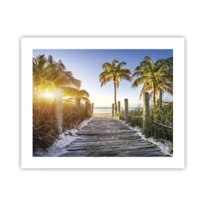 Poster - Direct în paradis - 50x40 cm