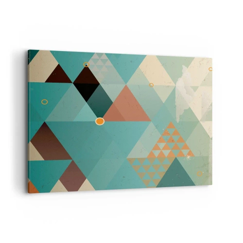 Tablou pe pânză - Unitatea multiplicității, multiplicitatea unității - 100x70 cm