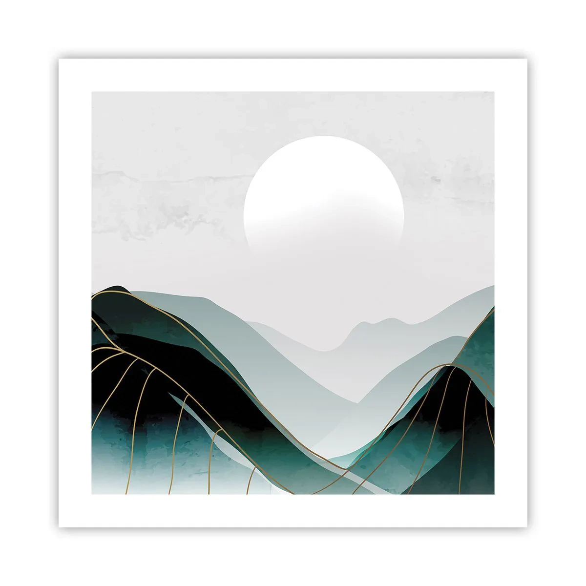 Poster - Măreție deplină - 50x50 cm