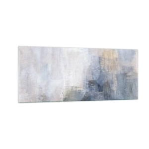 Tablou pe sticlă - Tonuri  și acorduri de culoare - 100x40 cm