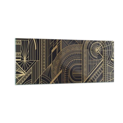Tablou pe sticlă - Concepte, idei, planuri - 100x40 cm