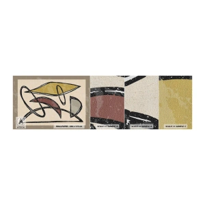 Mostră tapet Premium Canvas - Vertical și orizontal - Modern, Abstracția, Bucată - 100x30 cm