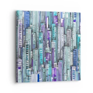 Tablou pe pânză - Albastru din cer - 30x30 cm