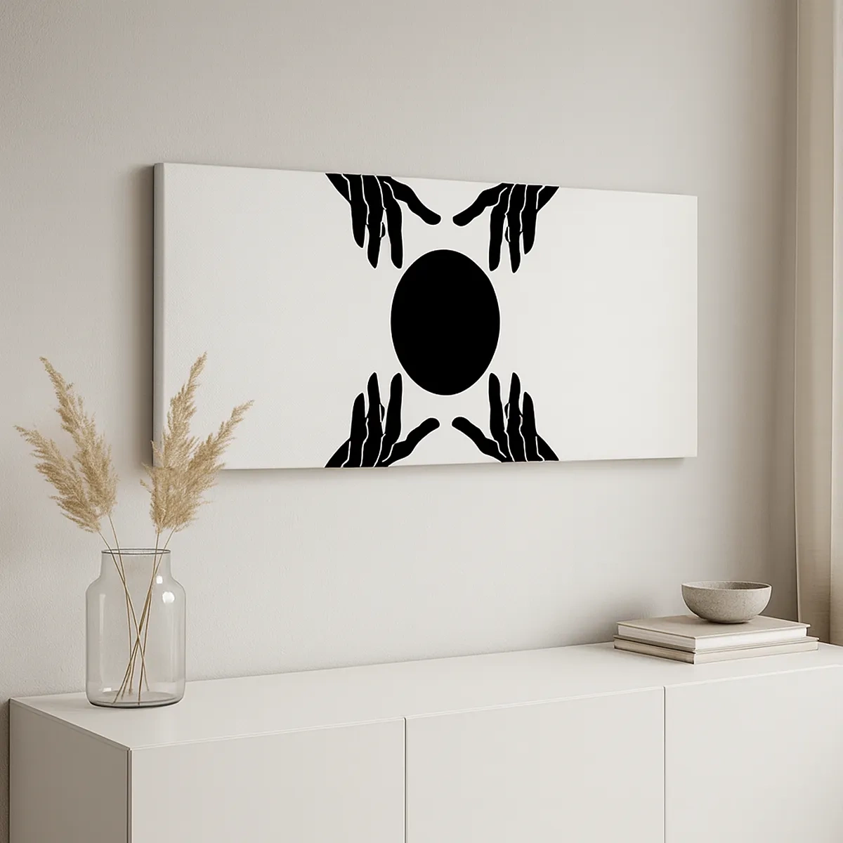 Tablou pe pânză - Semnul secret - 30x30 cm