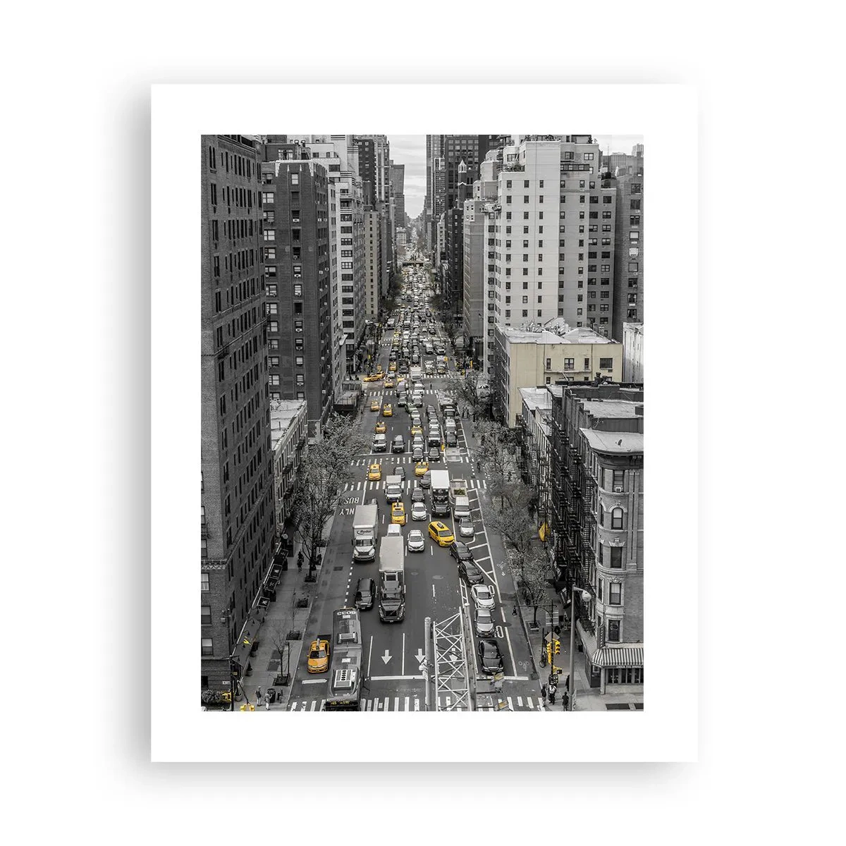 Poster - Viața în New York - 40x50 cm