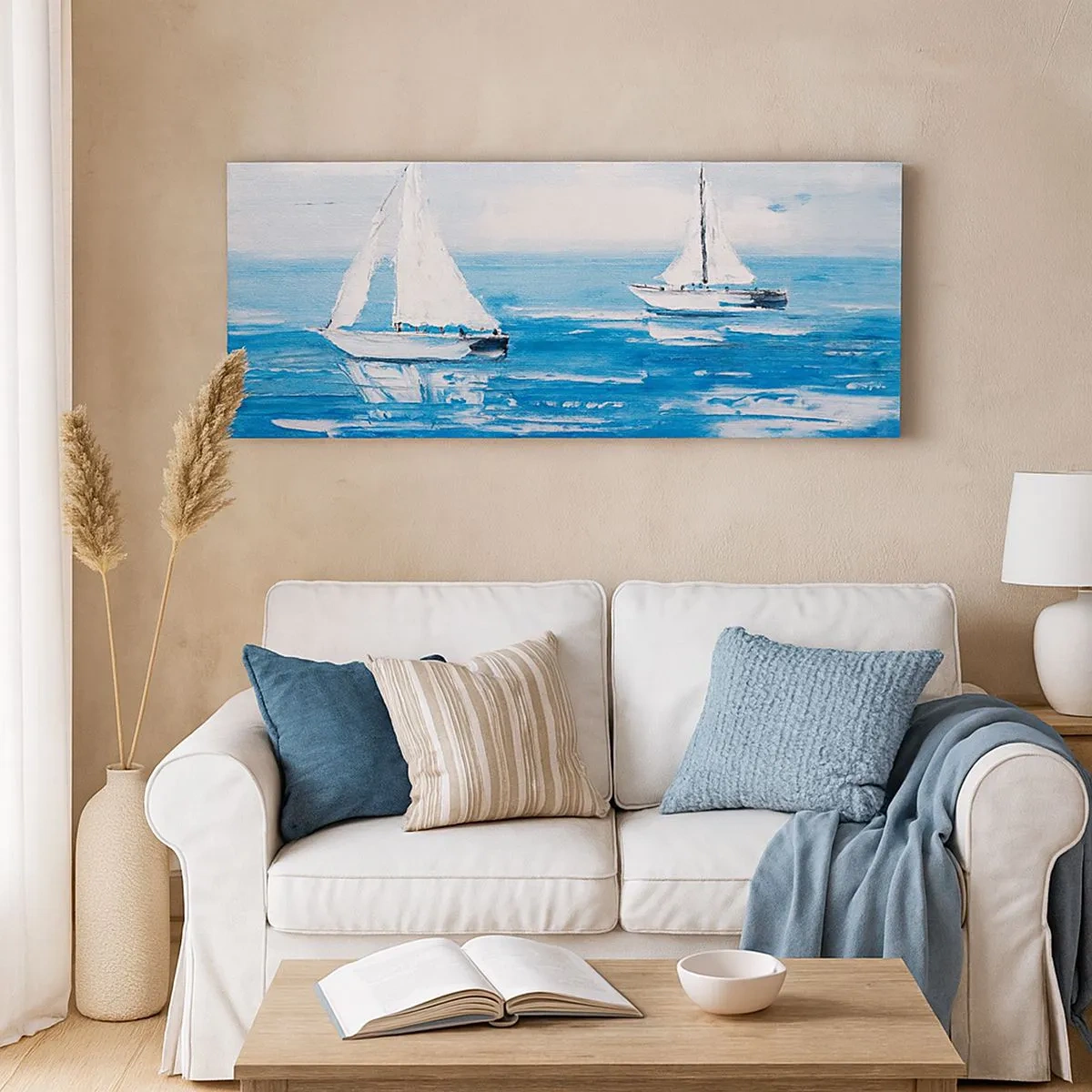 Tablou pe pânză - Cu un prieten alături de tine - 100x40 cm