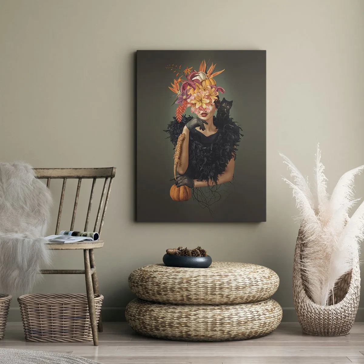 Tablou pe pânză - Magia vrăjitoarei - 50x70 cm