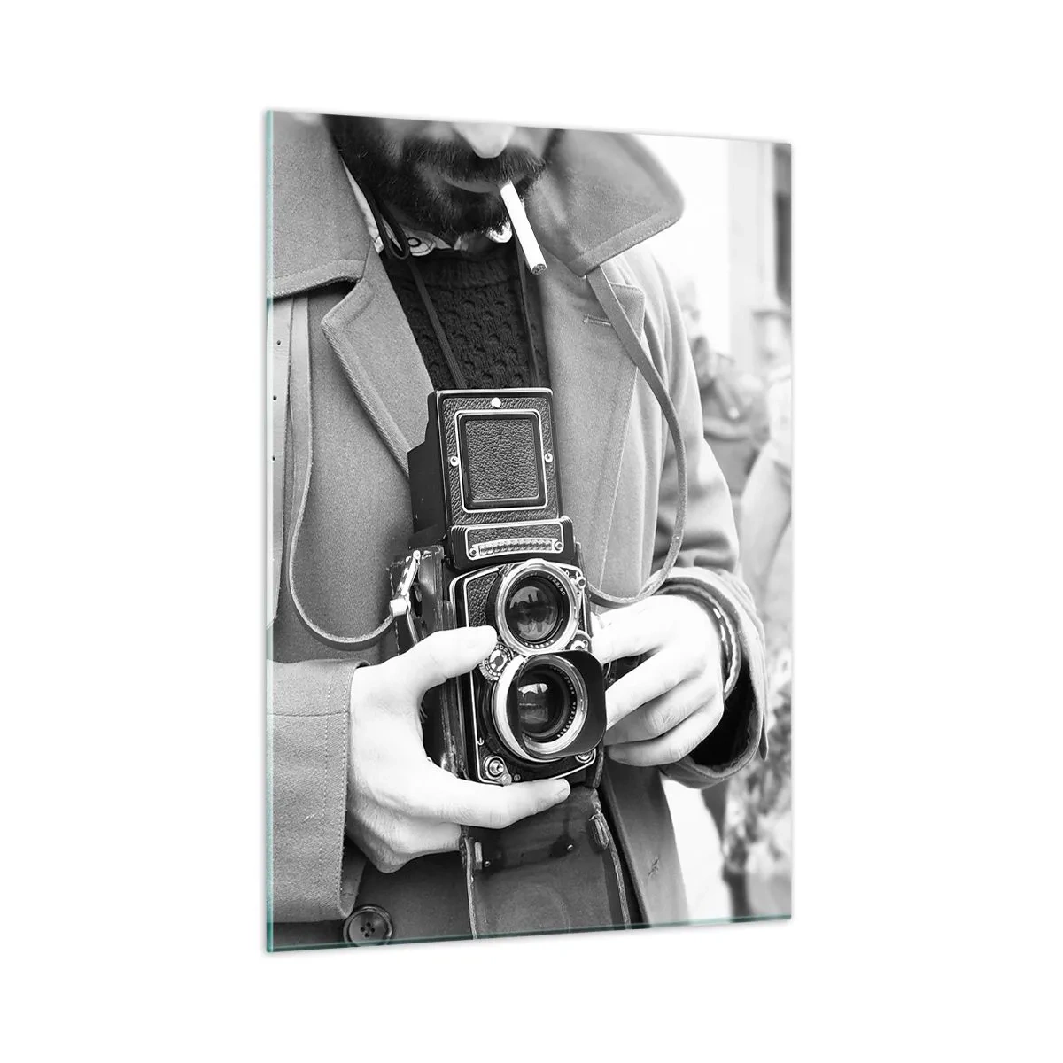 Tablou pe sticlă - În stilul retro - 50x70 cm