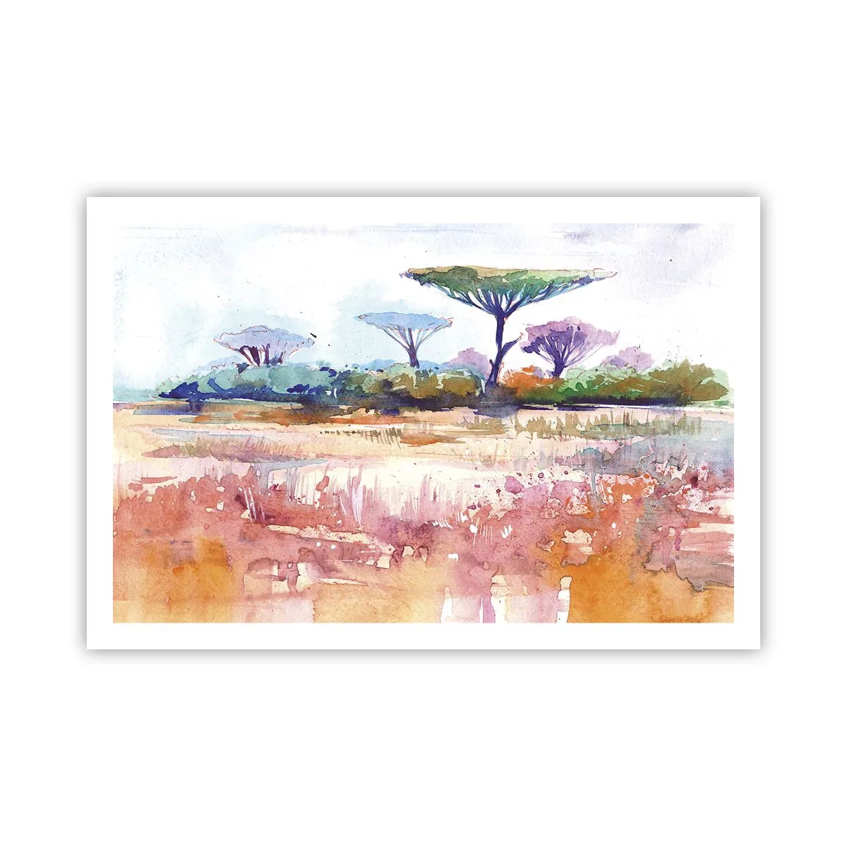 Poster - Culorile savanei - 91x61 cm