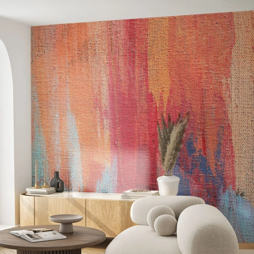 Tapet Premium Sand - Plutind prin curcubeu - Abstracția, Bucată, Pictura - 350x256 cm
