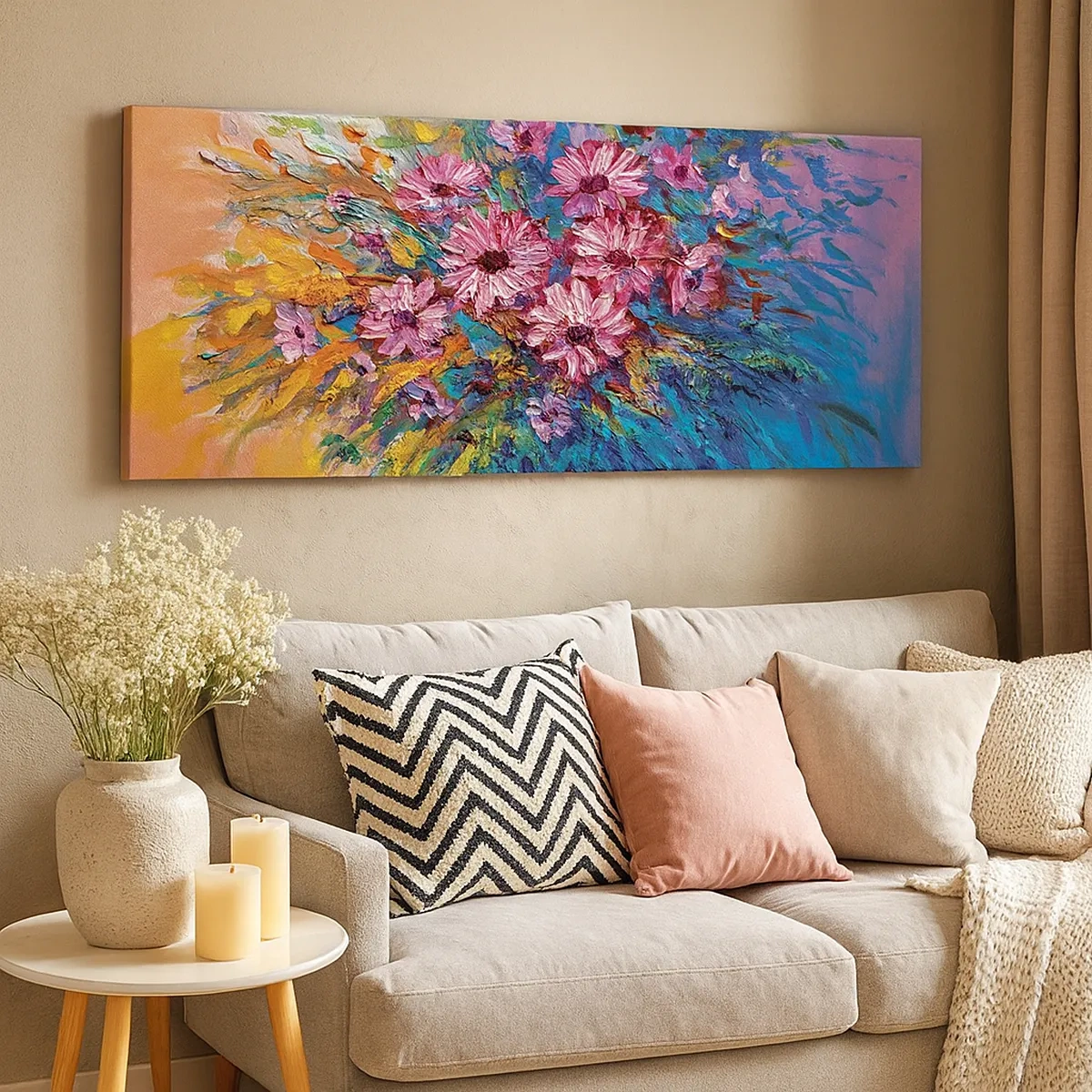 Tablou pe pânză - Energia vieții - 30x30 cm