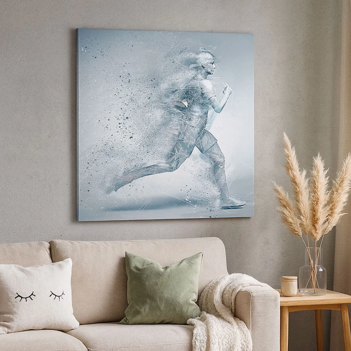 Tablou pe pânză - Energie pură cristalină - 30x30 cm