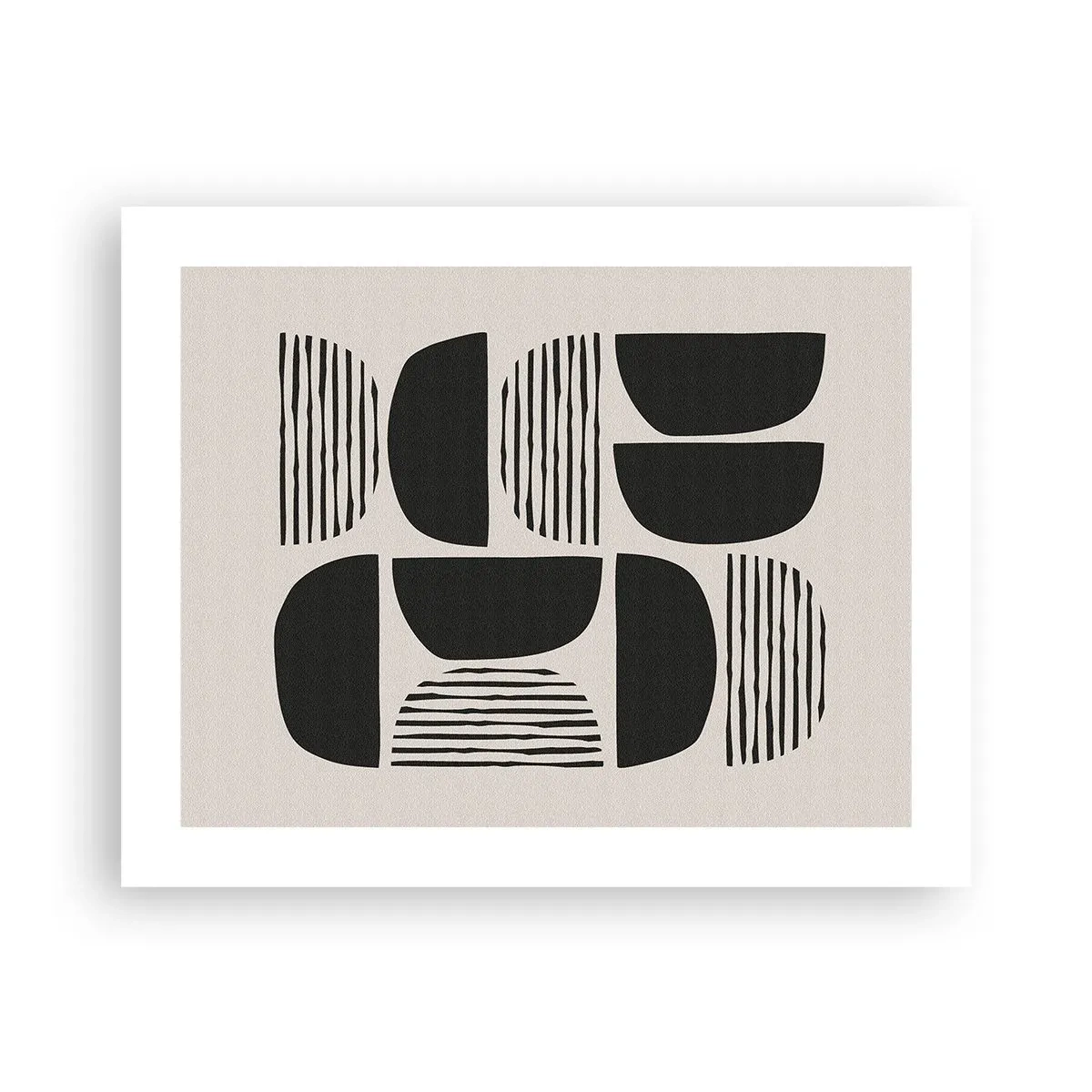 Poster - Jumătăți necomplete - 50x40 cm