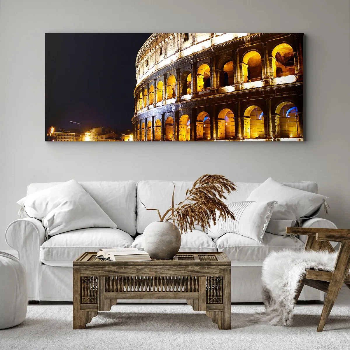 Tablou pe pânză - Să înceapă jocurile - 90x30 cm