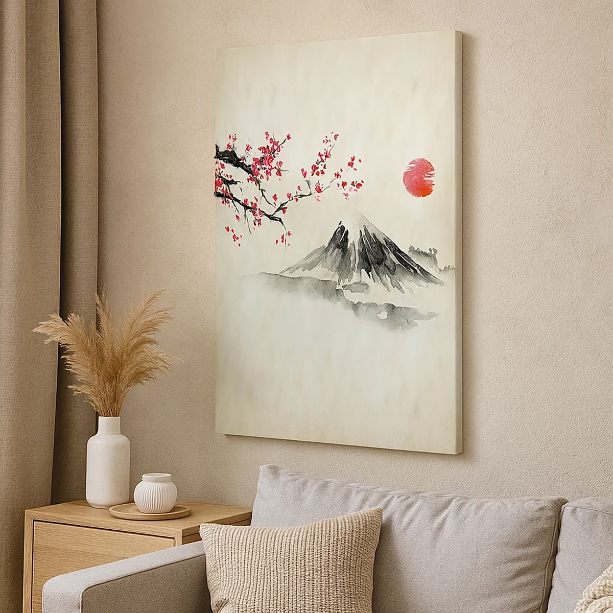 Tablou pe pânză - Îndrăgostește-te de Japonia - 50x70 cm