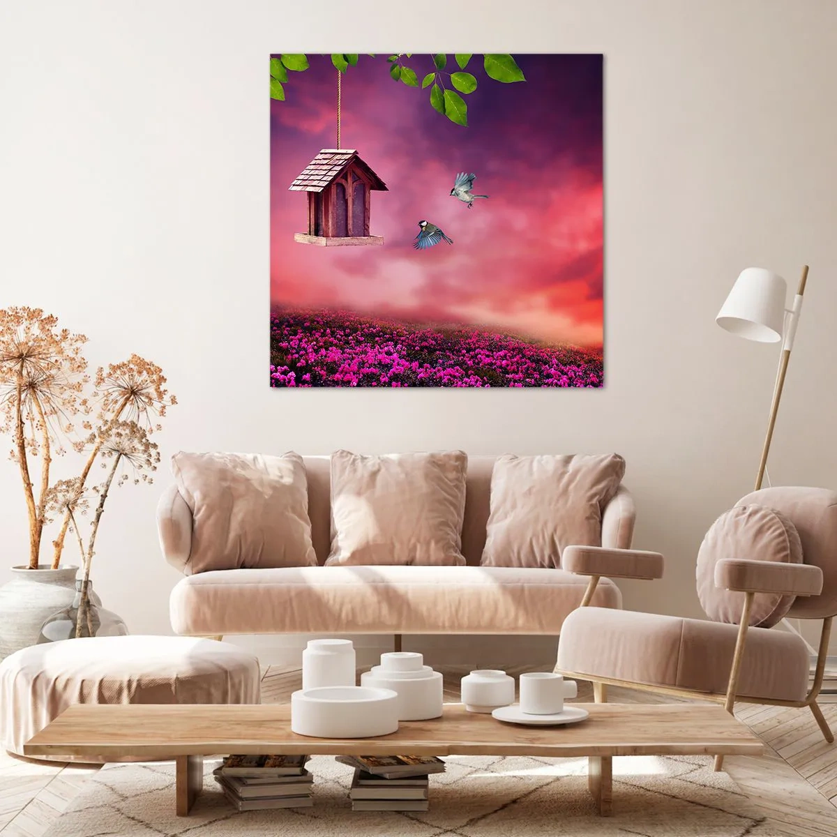 Tablou pe pânză - Invitație la cină - 40x40 cm