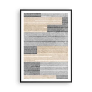 Poster în ramă neagră - Compoziție: în poziție verticală - 70x100 cm