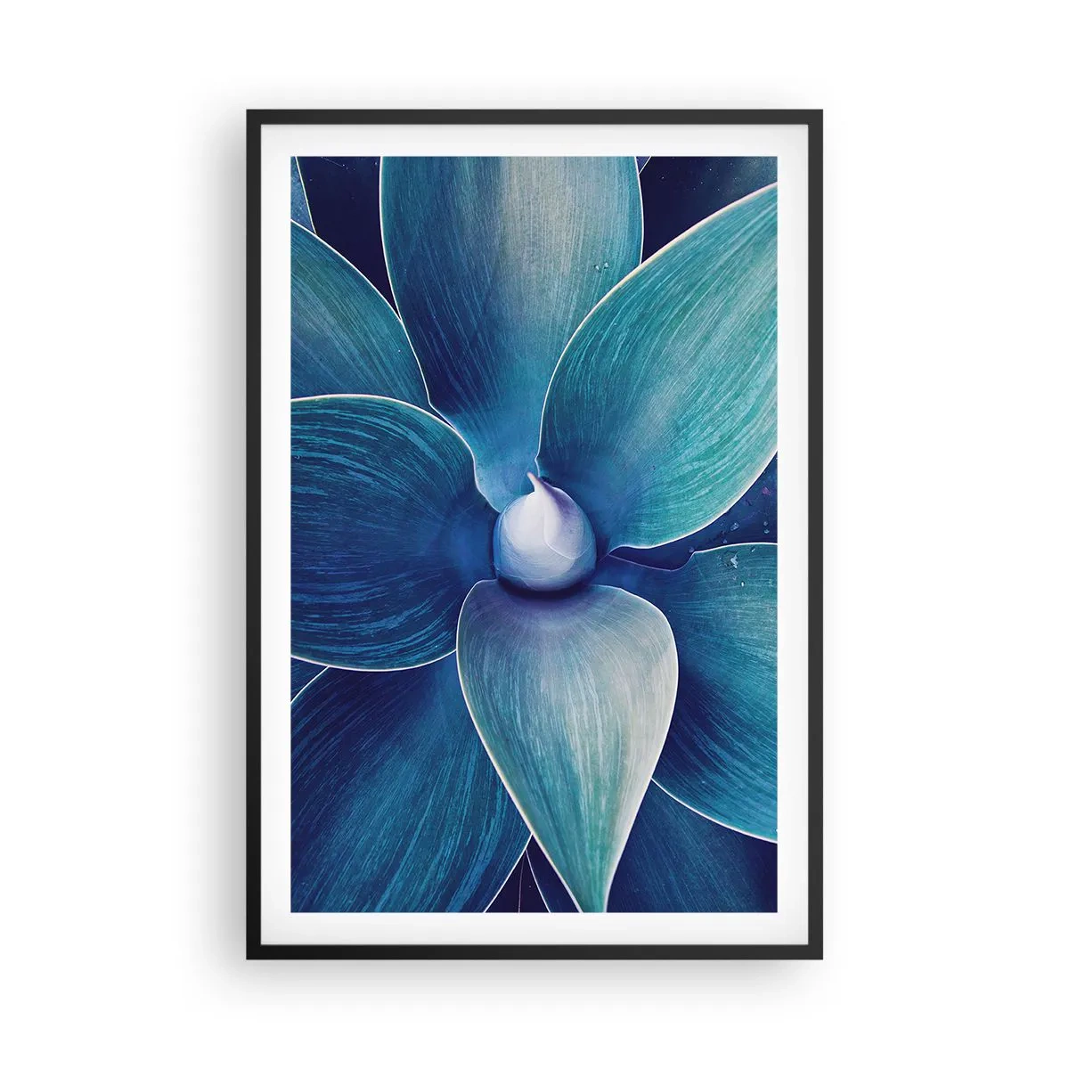 Poster în ramă neagră - A furat albastrul de la cer - 61x91 cm